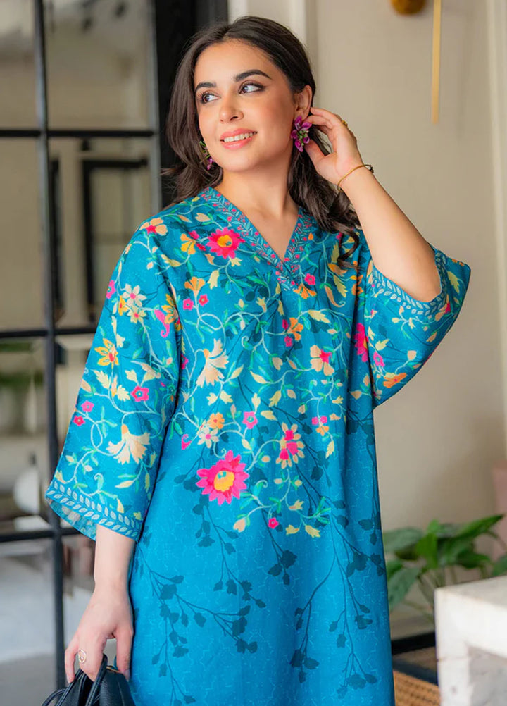 Selene by Sahar Printed Lawn Suits Unstitched 1 Piece SL-25-V1-01 - Summer Collection