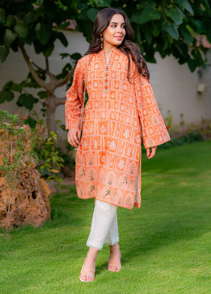Selene by Sahar Printed Lawn Suits Unstitched 1 Piece SL-25-V1-02 - Summer Collection
