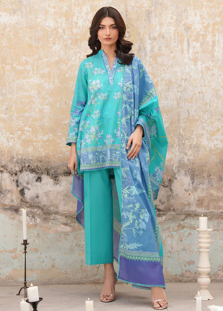 Selene by Sahar Printed Lawn Suits Unstitched 3 Piece Cl-V2-S25-07 - Summer Collection