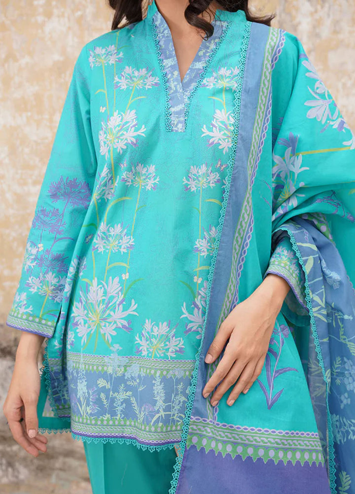 Selene by Sahar Printed Lawn Suits Unstitched 3 Piece Cl-V2-S25-07 - Summer Collection