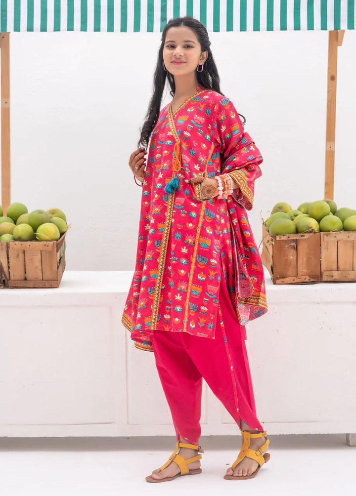 Senorita Cotton Casual 3 Piece Suit for Girls -  GAD-02366-SPK/MCL