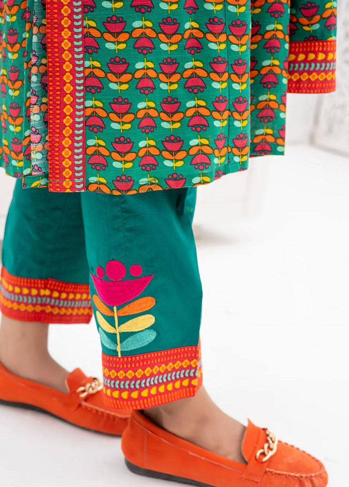 Senorita Cotton Casual 3 Piece Suit for Girls -  GAD-02367-TGN/MCL