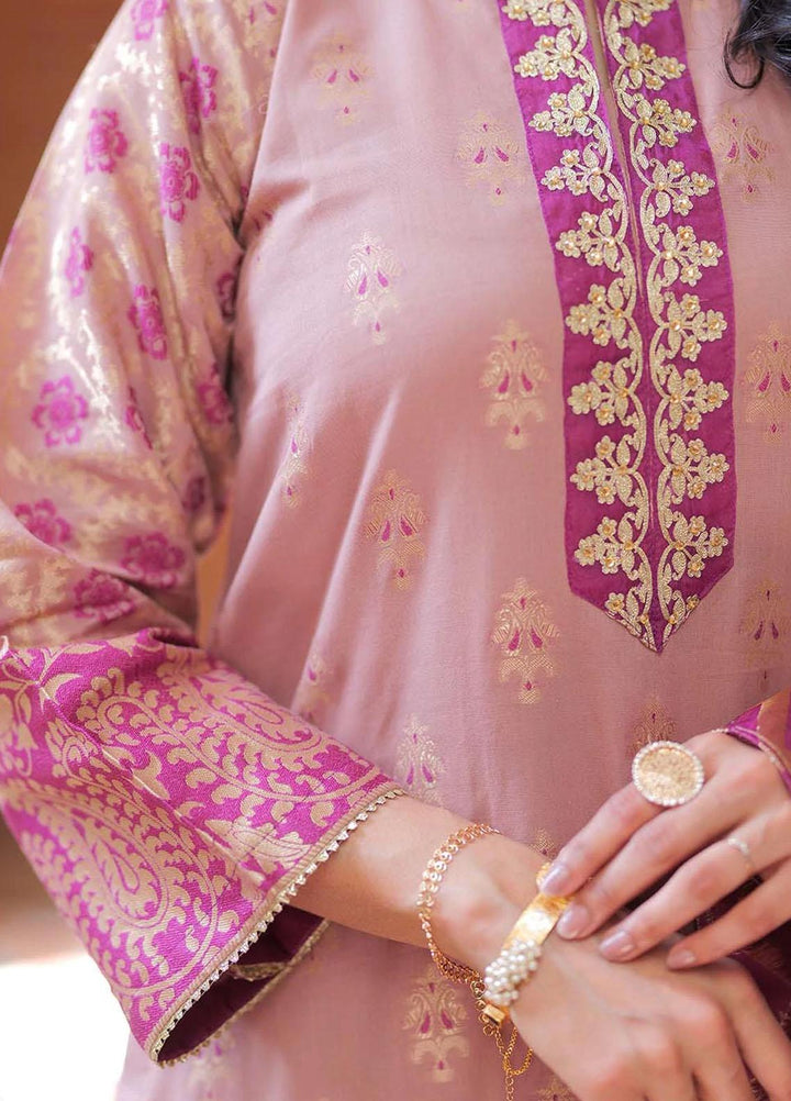 Senorita Cotton Casual 3 Piece for Ladies -  LBD-01996-PRL/GLD