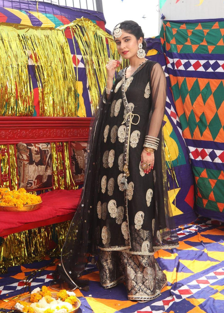 Senorita Banarsi Formal 3 Piece Suit for Women -  LDD-01893