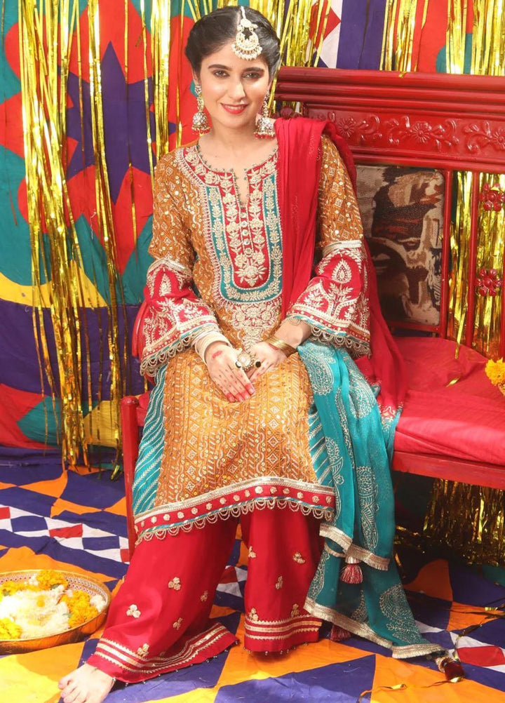 Senorita Pret Formal Banarsi 3 Piece Suit LDD-01896