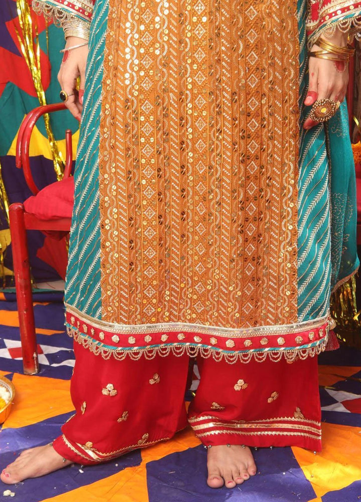 Senorita Pret Formal Banarsi 3 Piece Suit LDD-01896