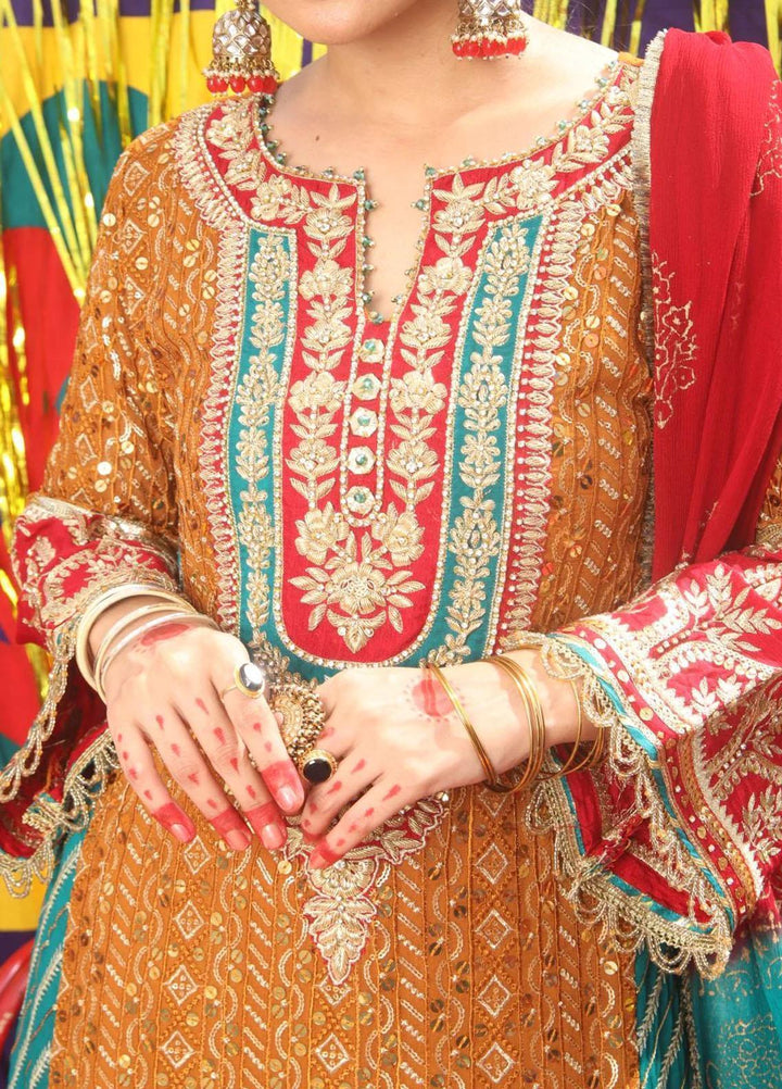 Senorita Pret Formal Banarsi 3 Piece Suit LDD-01896