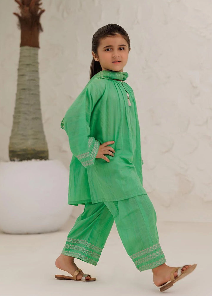 Senorita Pret Printed Cotton Dobby 3 Piece Suit KBD-03090