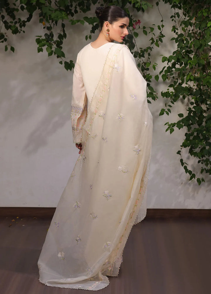 Sera By Sahane Embroidered Lawn Suits Unstitched 3 Piece SNE24SR CT-11001 Serene - Summer Collection