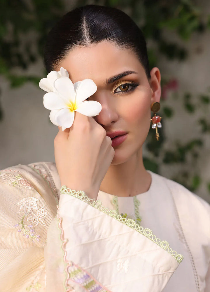 Sera By Sahane Embroidered Lawn Suits Unstitched 3 Piece SNE24SR CT-11001 Serene - Summer Collection