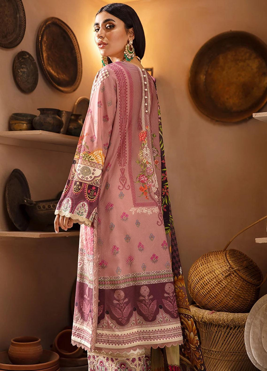 Seran Embroidered Lawn Suits Unstitched 3 Piece SRN21SE 04 Summer Charmer - Summer Collection