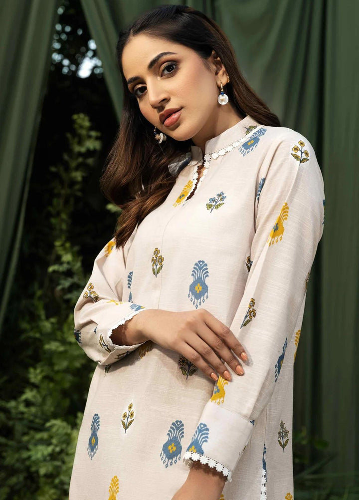 Seran Casual Pret  Khaddar 2 Piece Dress BRIGITTE