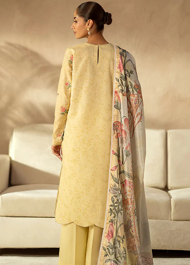 Seran Embroidered Cambric Suit Unstitched 3 Piece SRN24I D-02 - Summer Collection