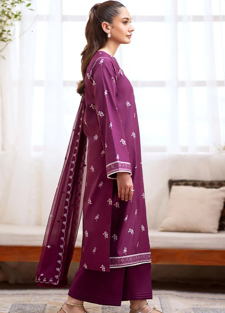 Seran Embroidered Cambric Suit Unstitched 3 Piece SRN24I D-04 - Summer Collection