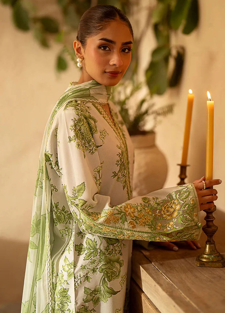 Seran Embroidered Cambric Suit Unstitched 3 Piece SRN24I D-05 - Summer Collection