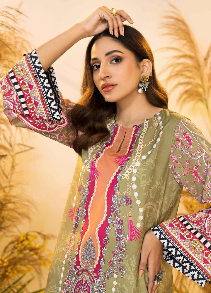 Seran Casual Pret Printed Silk Shirt CAMILLE