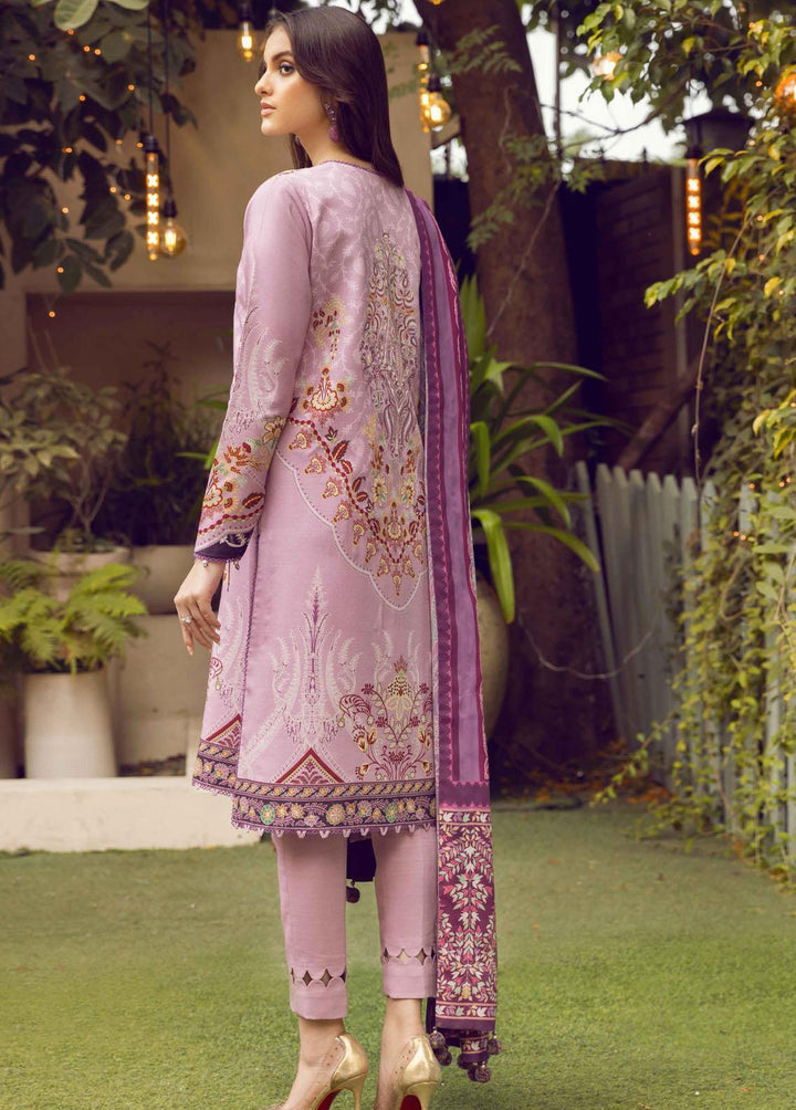 Winter Blossoms By Seran Embroidered Viscose Suits Unstitched 3 Piece SRN22WB 05 Iris - Winter Collection