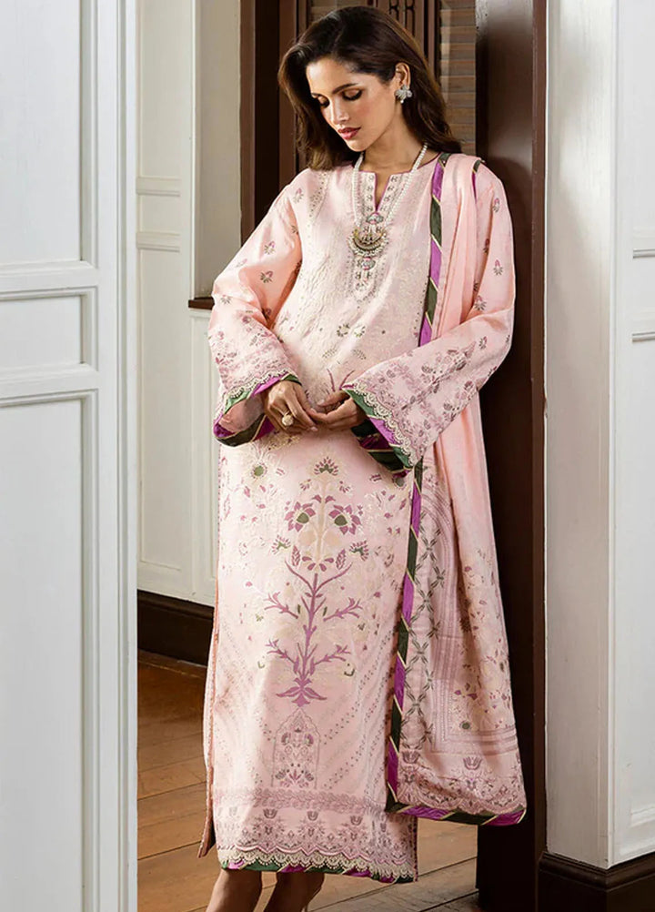 Seraph by Mushq Embroidered Lawn Suit Unstitched 3 Piece MQ25S HML-2510 Lillian - Summer Collection