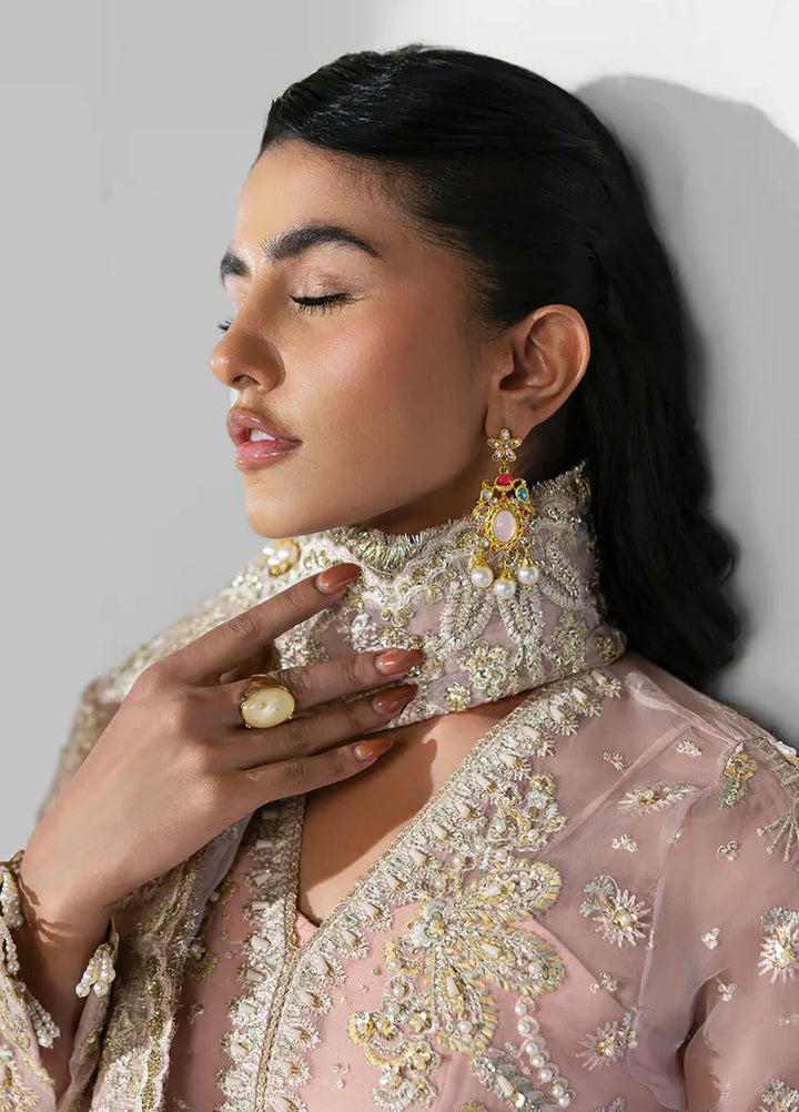 Seraphine by Zarposh Pret Embroidered Organza 3 Piece Suit Aura