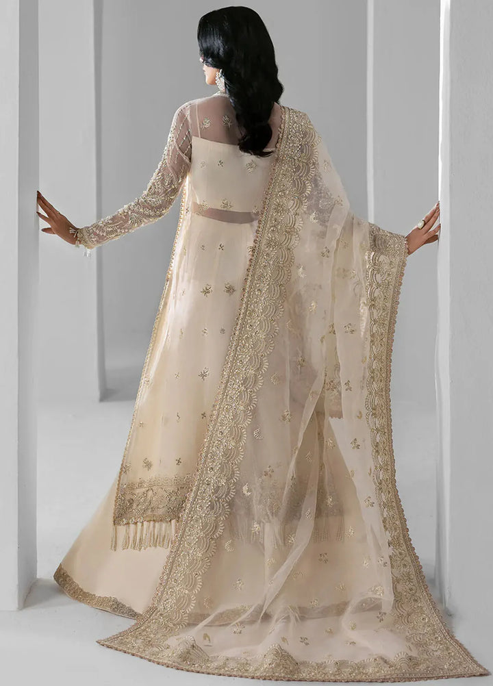 Seraphine by Zarposh Pret Embroidered Organza 3 Piece Suit Eclipse