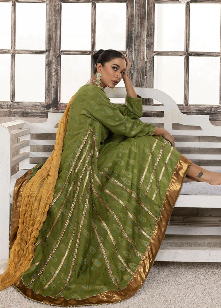 Madame Pret Embroidered Jacquard 3 Piece Suit 2612