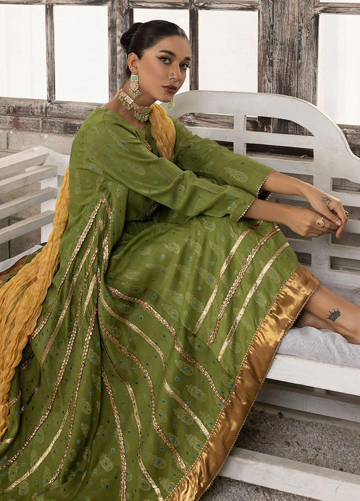 Madame Pret Embroidered Jacquard 3 Piece Suit 2612