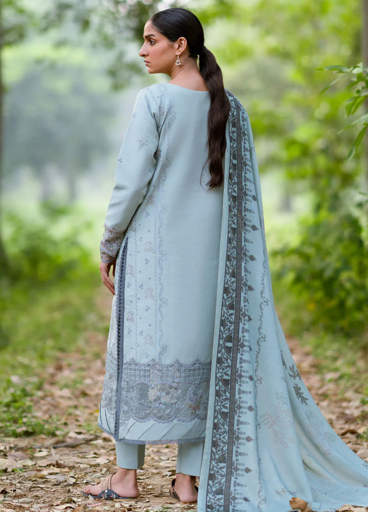 Serenity by Florent Embroidered Khaddar Suit Unstitched 3 Piece FL-07 B - Winter Collection