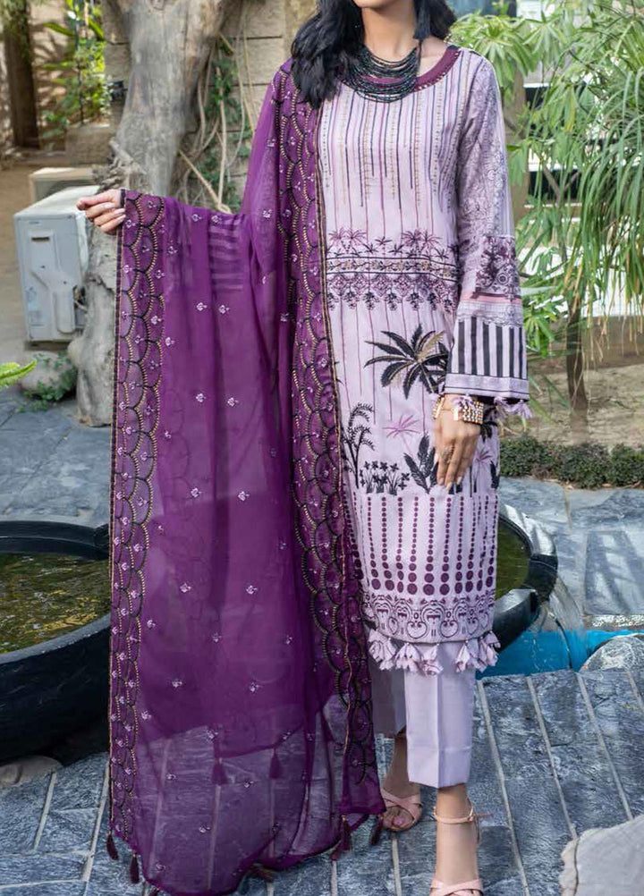 Shades Of Summer By Salitex Embroidered Lawn Suits Unstitched 3 Piece ST21SF 00691A - Festive Collection