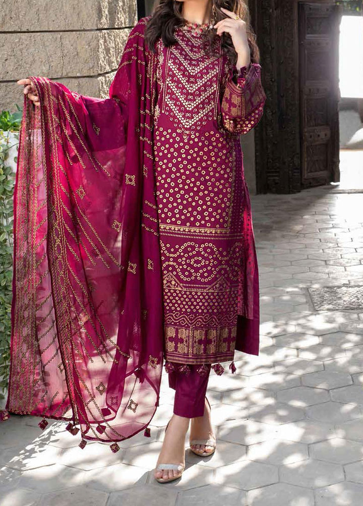 Shades Of Summer By Salitex Embroidered Lawn Suits Unstitched 3 Piece ST21SF 00692A - Festive Collection