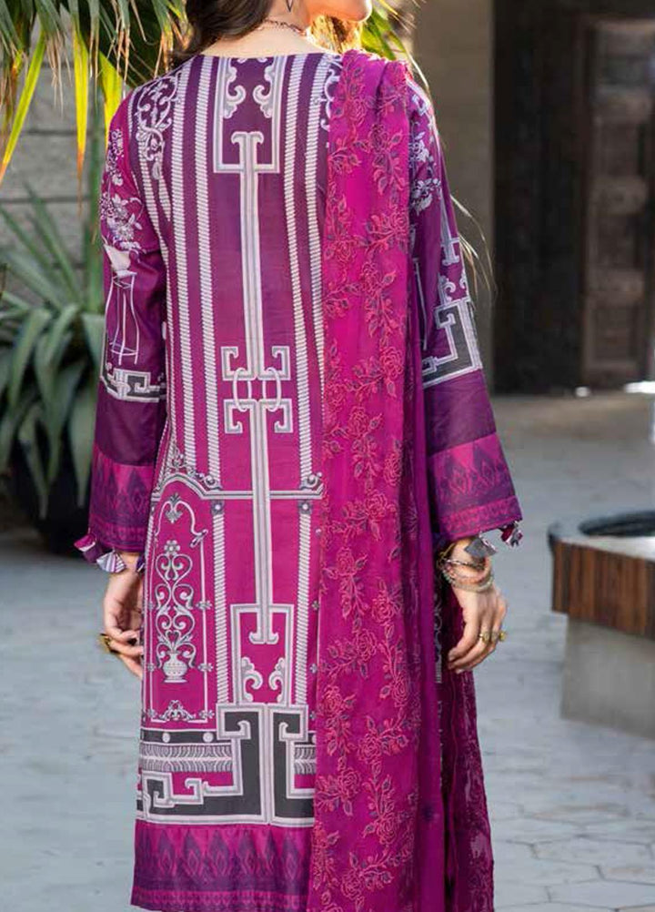 Shades Of Summer By Salitex Embroidered Lawn Suits Unstitched 3 Piece ST21SF 00694A - Festive Collection