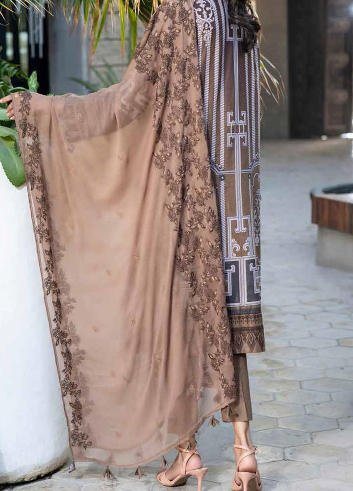 Shades Of Summer By Salitex Embroidered Lawn Suits Unstitched 3 Piece ST21SF 00694B - Festive Collection