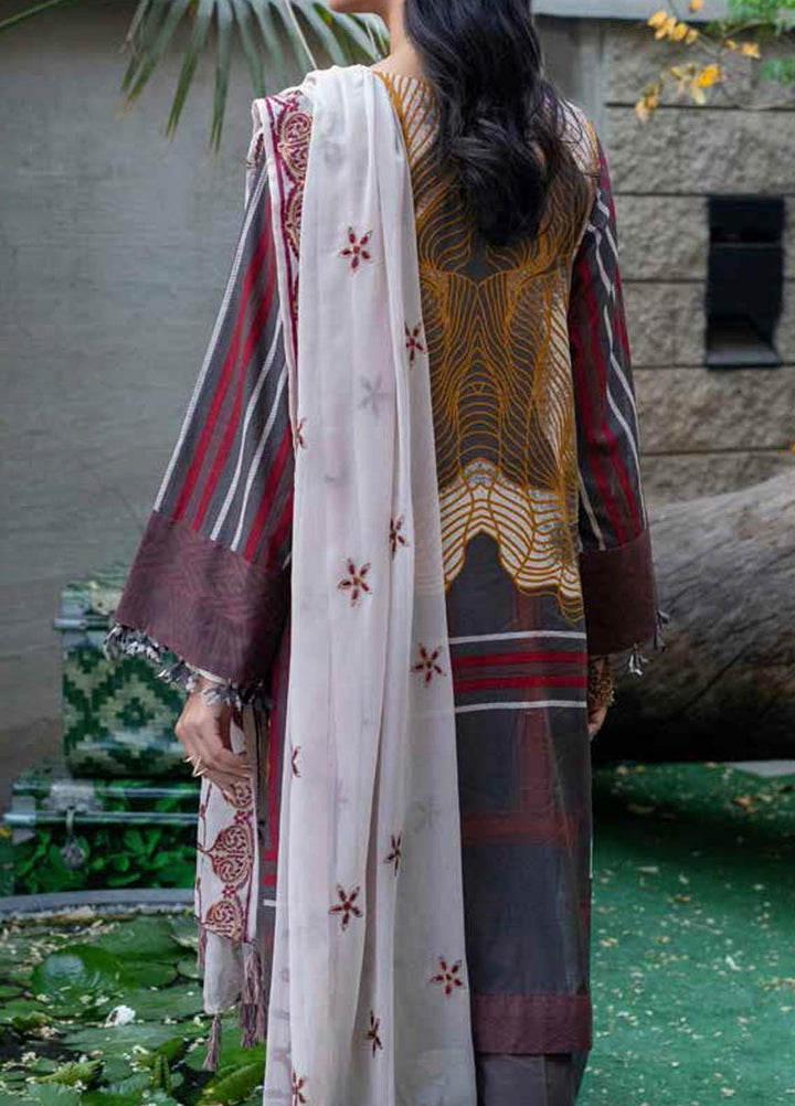 Shades Of Summer By Salitex Embroidered Lawn Suits Unstitched 3 Piece ST21SF 00696A - Festive Collection