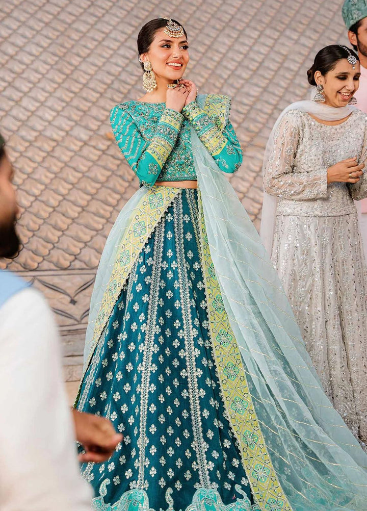 Shadmani By Akbar Aslam Embroidered Raw Silk Suits Unstitched 3 Piece AA23SH Eshana - Luxury Collection