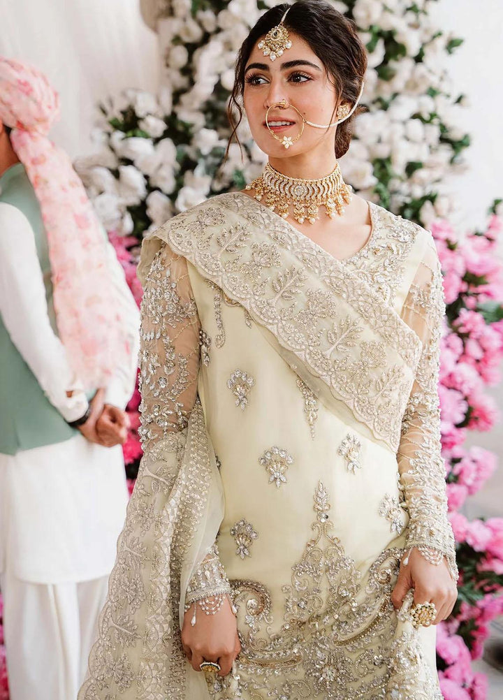 Shadmani By Akbar Aslam Embroidered Chiffon Suits Unstitched 4 Piece AA23SH Nahla - Luxury Collection