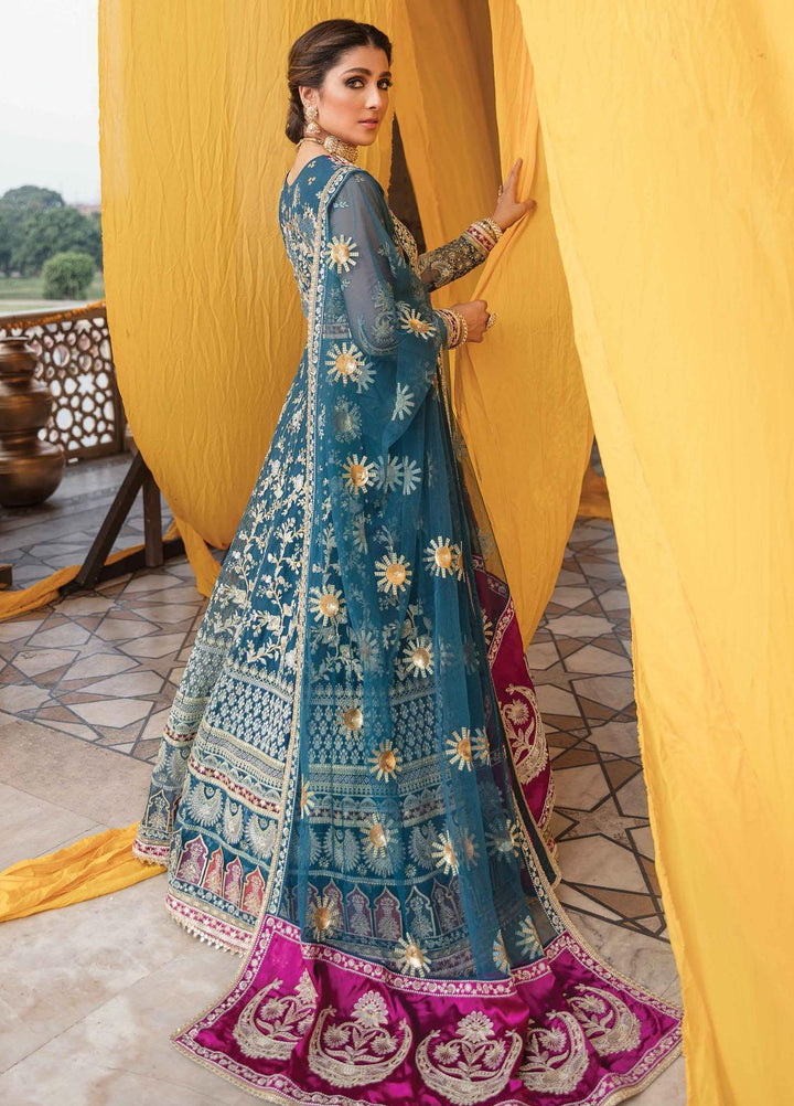 Shagun by Gisele Embroidered Net Suits Unstitched 3 Piece GL21S 04 Zulfishan - Formals Collection