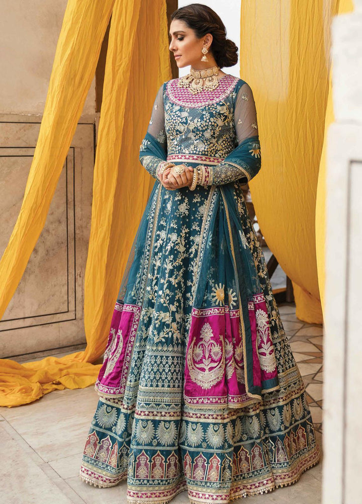 Shagun by Gisele Embroidered Net Suits Unstitched 3 Piece GL21S 04 Zulfishan - Formals Collection