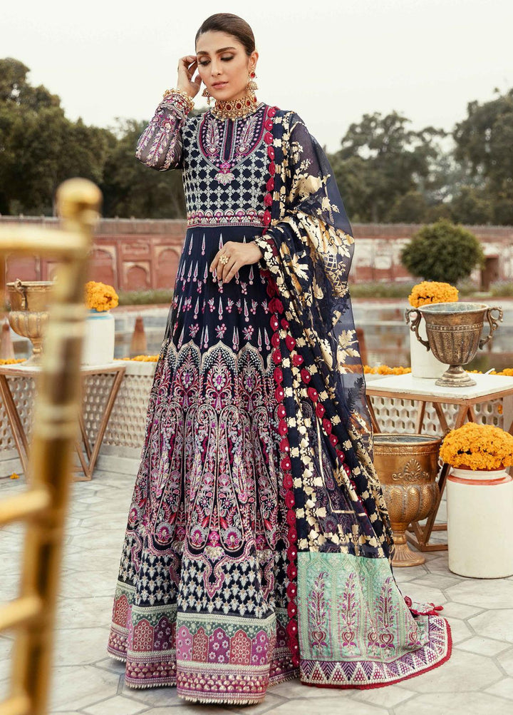 Shagun by Gisele Embroidered Net Suits Unstitched 3 Piece GL21S 06 Dil Ara - Formals Collection