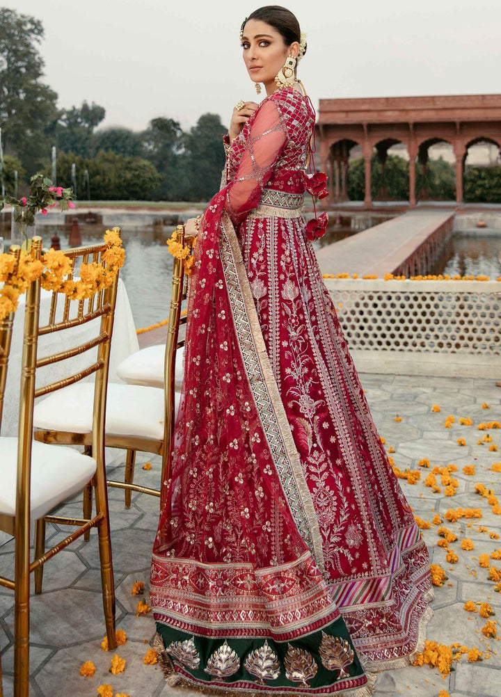 Shagun by Gisele Embroidered Net Suits Unstitched 3 Piece GL21S 08 Jaan e Jahan - Formals Collection