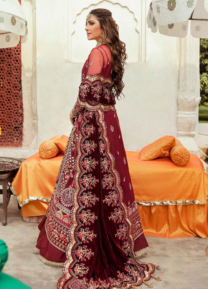 Shagun by Gisele Embroidered Organza Suits Unstitched 3 Piece GL21S 10 Mahjabeen - Formals Collection