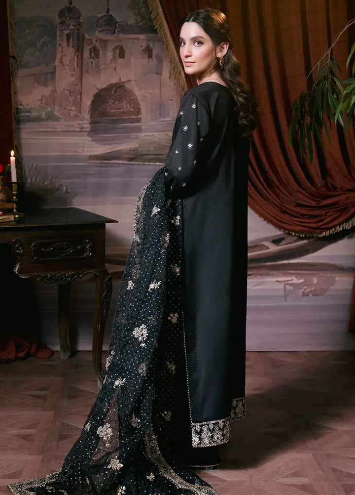 Shagun by Neeshay Embroidered Raw Silk Suit Unstitched 3 Piece NSH24SR Ravish - Festive Collection