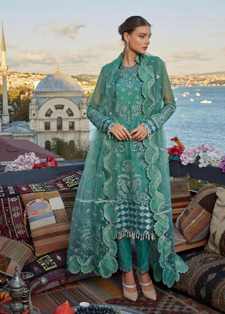 Shagun Imroz By Gisele Embroidered Chiffon Suits Unstitched 3 Piece GL22SI Falak - Wedding Collection