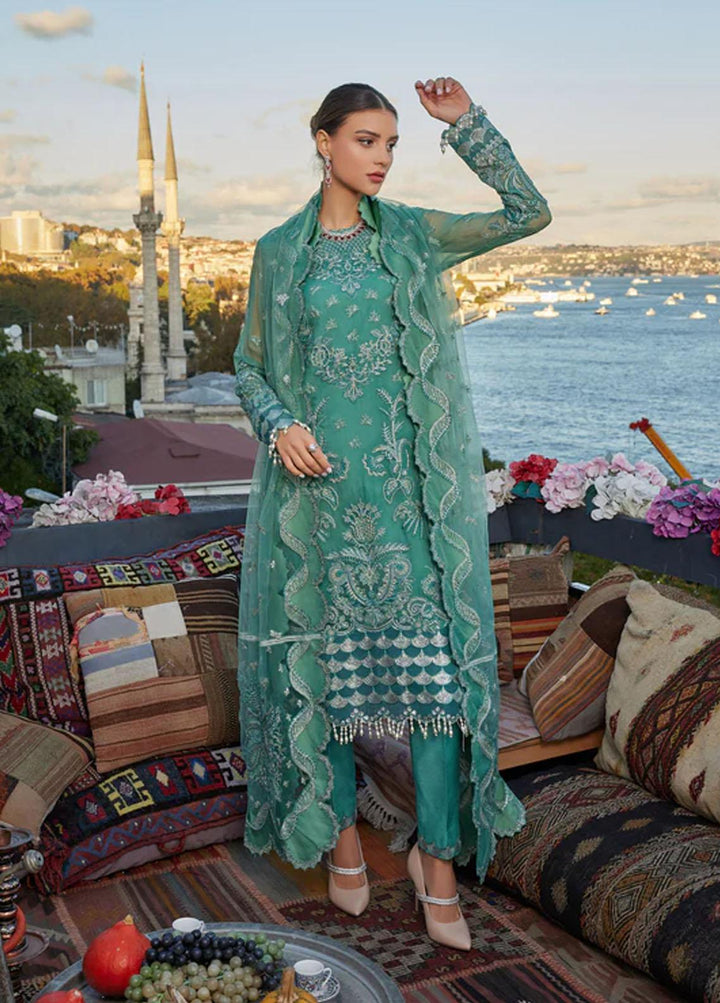 Shagun Imroz By Gisele Embroidered Chiffon Suits Unstitched 3 Piece GL22SI Falak - Wedding Collection