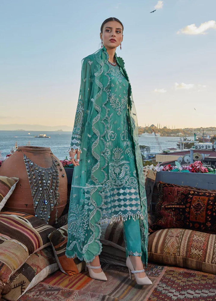 Shagun Imroz By Gisele Embroidered Chiffon Suits Unstitched 3 Piece GL22SI Falak - Wedding Collection