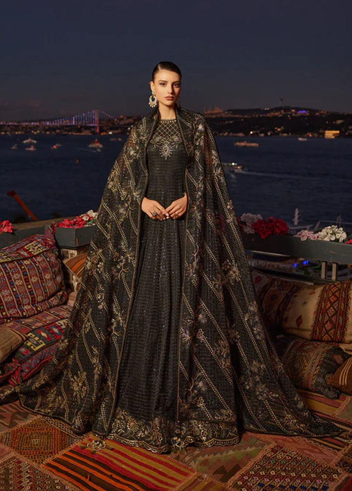 Shagun Imroz By Gisele Embroidered Net Suits Unstitched 3 Piece GL22SI Jawedan - Wedding Collection