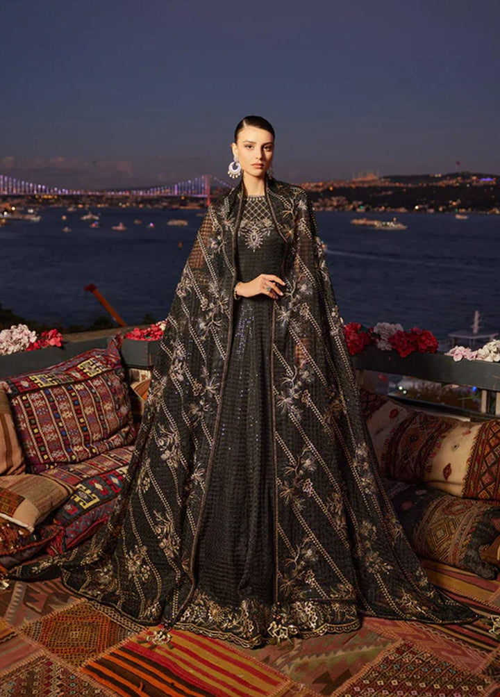 Shagun Imroz By Gisele Embroidered Net Suits Unstitched 3 Piece GL22SI Jawedan - Wedding Collection