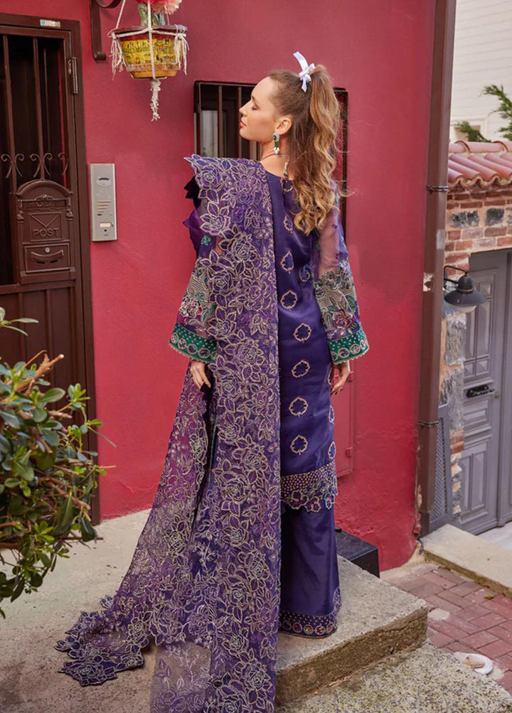 Shagun Imroz By Gisele Embroidered Organza Suits Unstitched 3 Piece GL22SI Sadaf - Wedding Collection