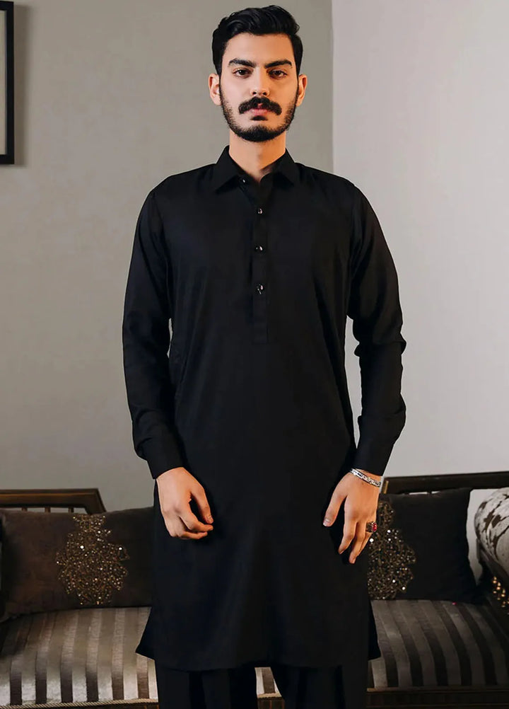 Shahjahan Fancy Men Kurta Pajama - 2PC-B-SK