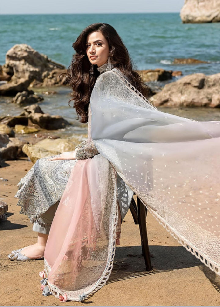 Shahkaar by Jazmin Embroidered Lawn Suits Unstitched 3 Piece JZ23SS 02 Shehwar - Spring/Summer Collection