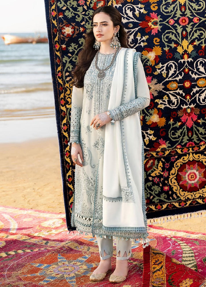 Shahkaar by Jazmin Embroidered Lawn Suits Unstitched 3 Piece JZ23SS 07 Roshan - Spring/Summer Collection