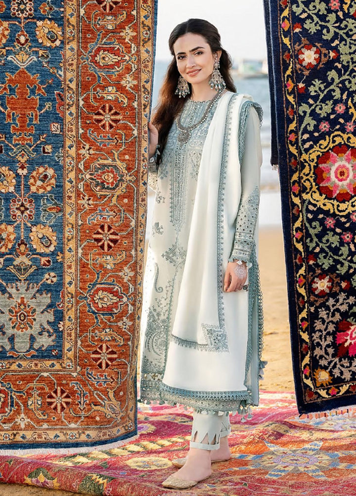 Shahkaar by Jazmin Embroidered Lawn Suits Unstitched 3 Piece JZ23SS 07 Roshan - Spring/Summer Collection